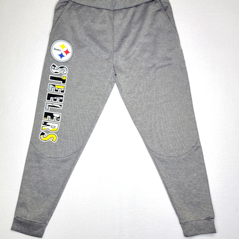 NFL Apparel‎ Pittsburgh Stealers Joggers Size L. #441
